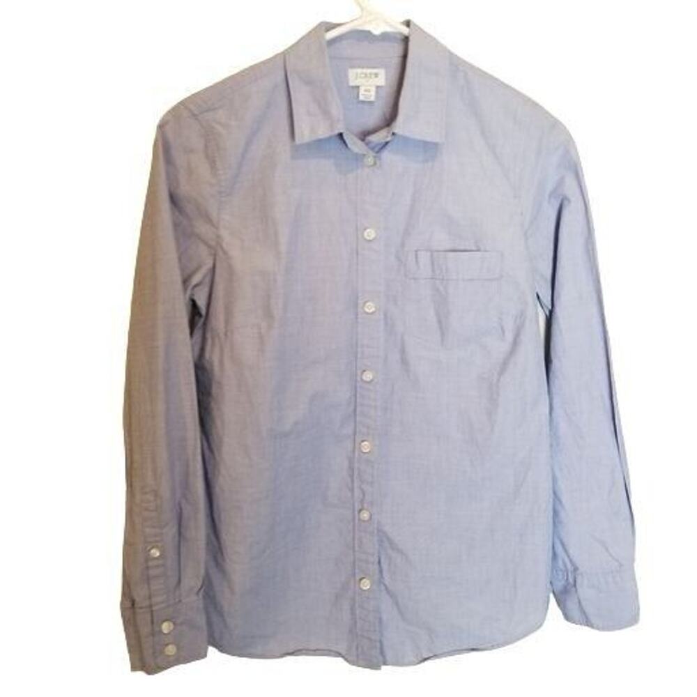 J. Crew Mens Cotton Shirt Sz XS Classic Career Corp Work Office Business Casual